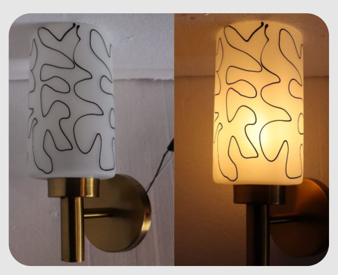 Glass Wall Sconce