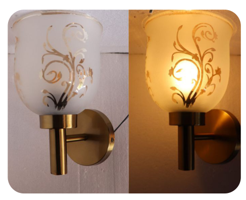 Modern Globe Wall Light