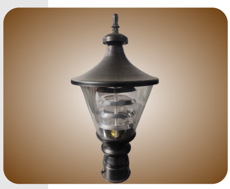 Victorian Hex Gate Lantern